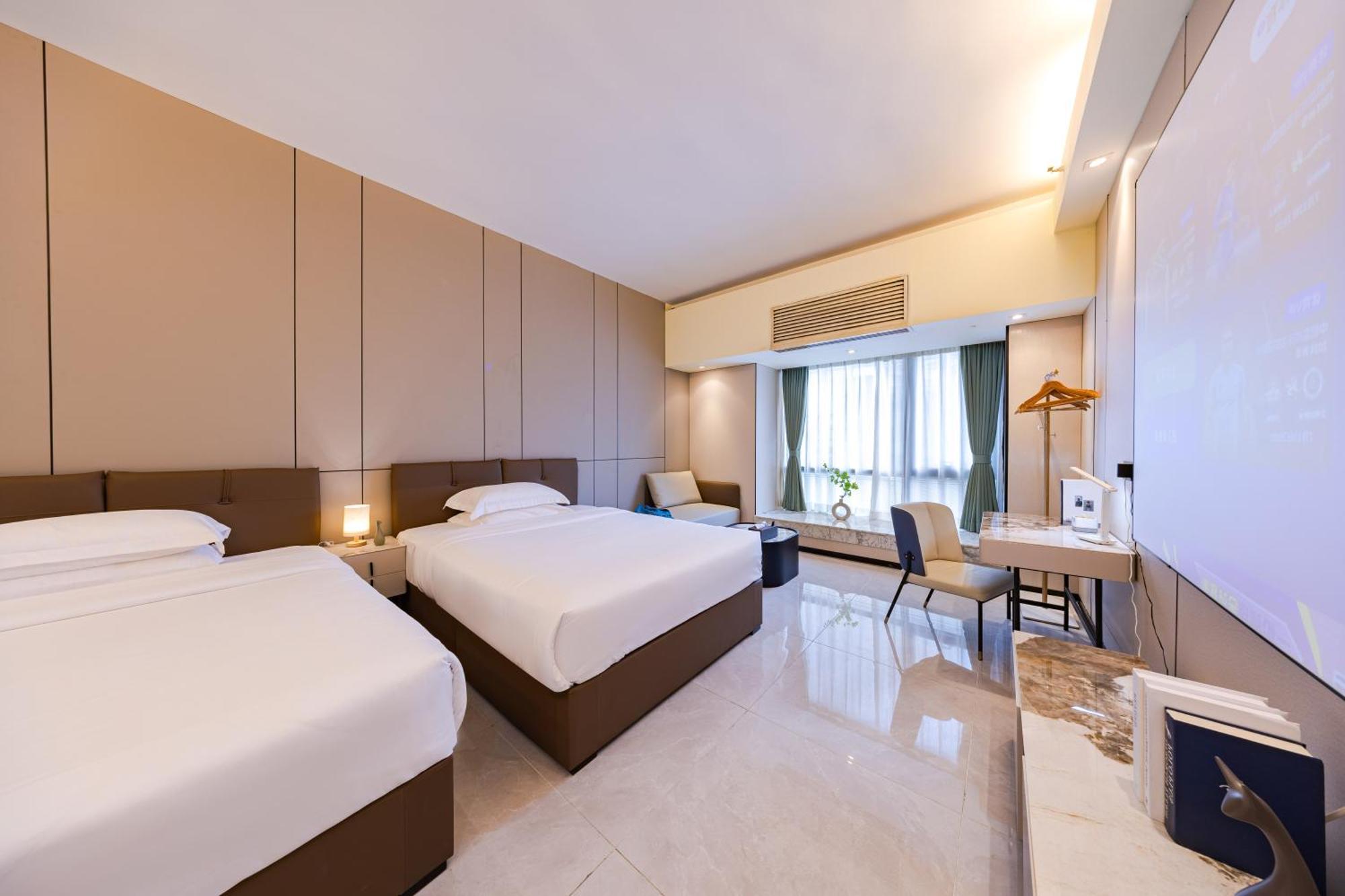 Yu Manju High-Floor Huge-Screen Audiovisual Hotel-Guangzhou Tower Zhujiang New Town Sports West Road Branch Екстериор снимка
