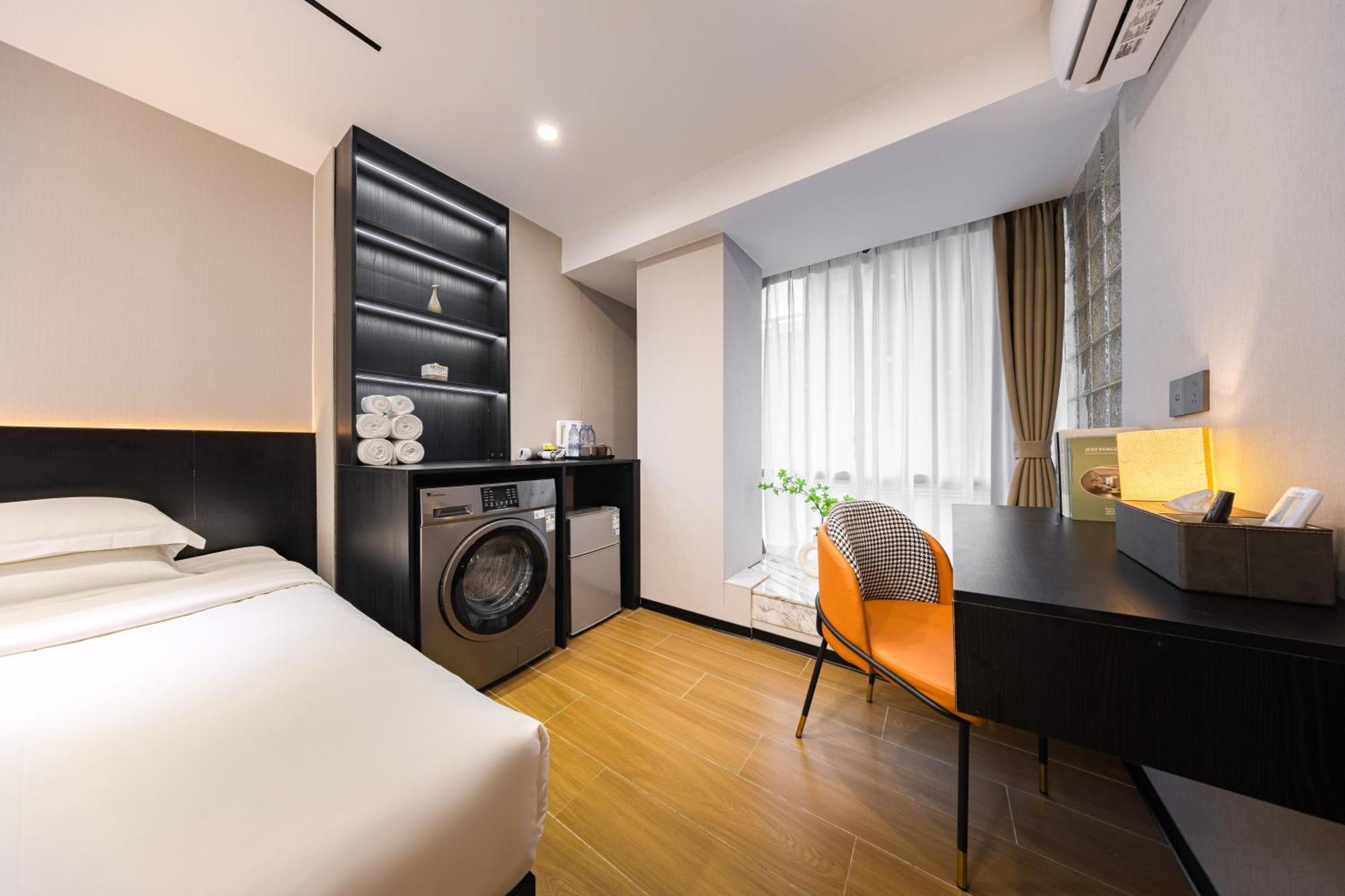 Yu Manju High-Floor Huge-Screen Audiovisual Hotel-Guangzhou Tower Zhujiang New Town Sports West Road Branch Екстериор снимка
