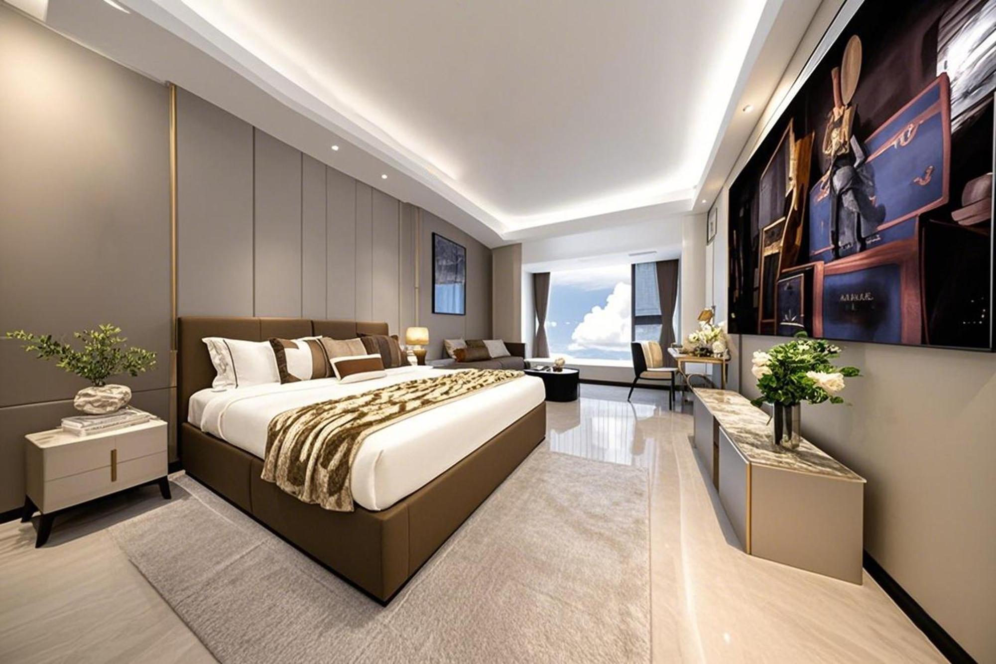 Yu Manju High-Floor Huge-Screen Audiovisual Hotel-Guangzhou Tower Zhujiang New Town Sports West Road Branch Екстериор снимка